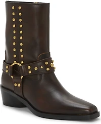 Vince Camuto Women's Roista Studded Western Moto Booties