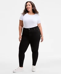On 34th Trendy Plus High-Rise Skinny Ankle Jeans, Exclusively at Macy's