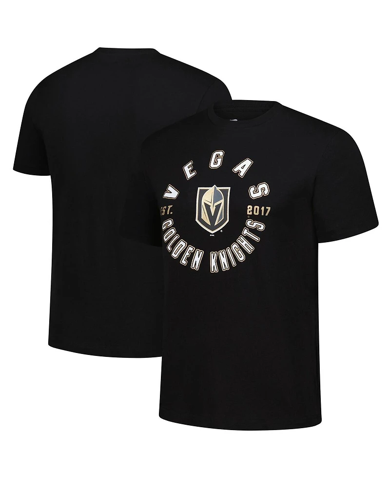 Fanatics Men's Black Vegas Golden Knights Serve T-Shirt