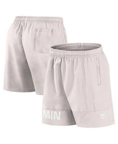 Fanatics Men's Cream Minnesota Vikings Elements Shorts