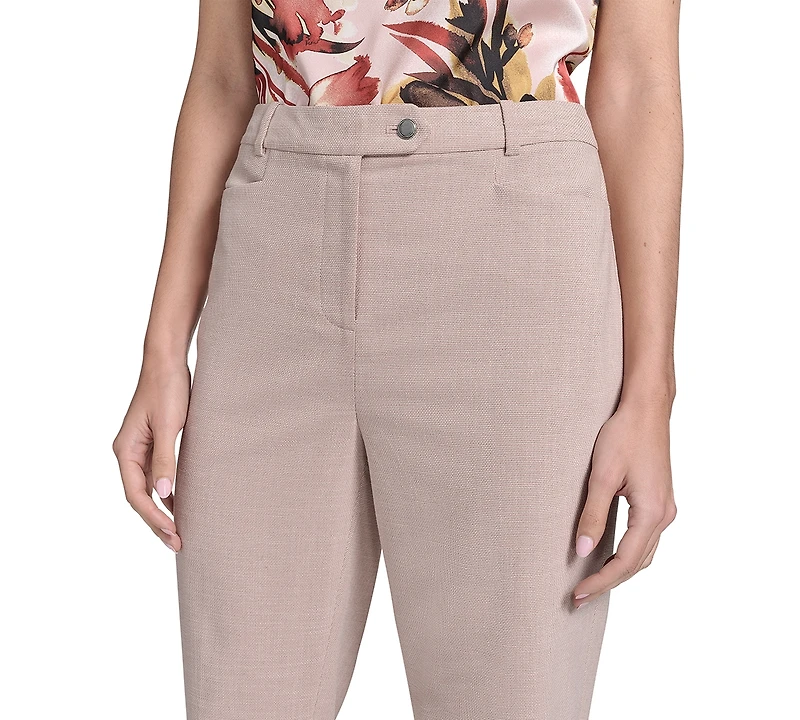 Calvin Klein Petite High Rise Modern Fit Pants