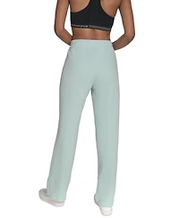 Calvin Klein Performance Women's High-Waist Straight-Leg Sweatpants