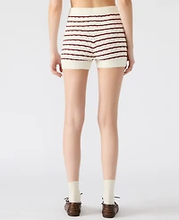 Steve Madden Women's Pull-On Pointelle Shorts