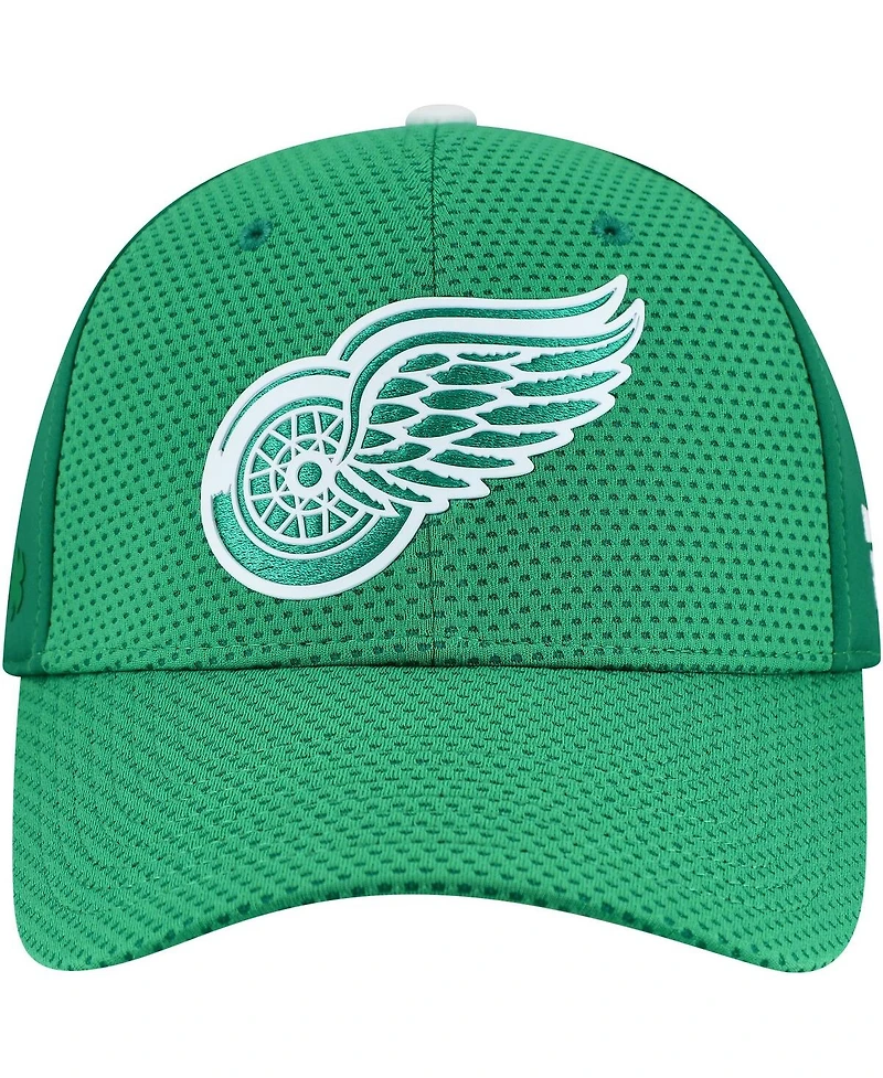 Fanatics Men's Kelly Green Detroit Red Wings Authentic Pro St. Patrick's Day Flex Hat