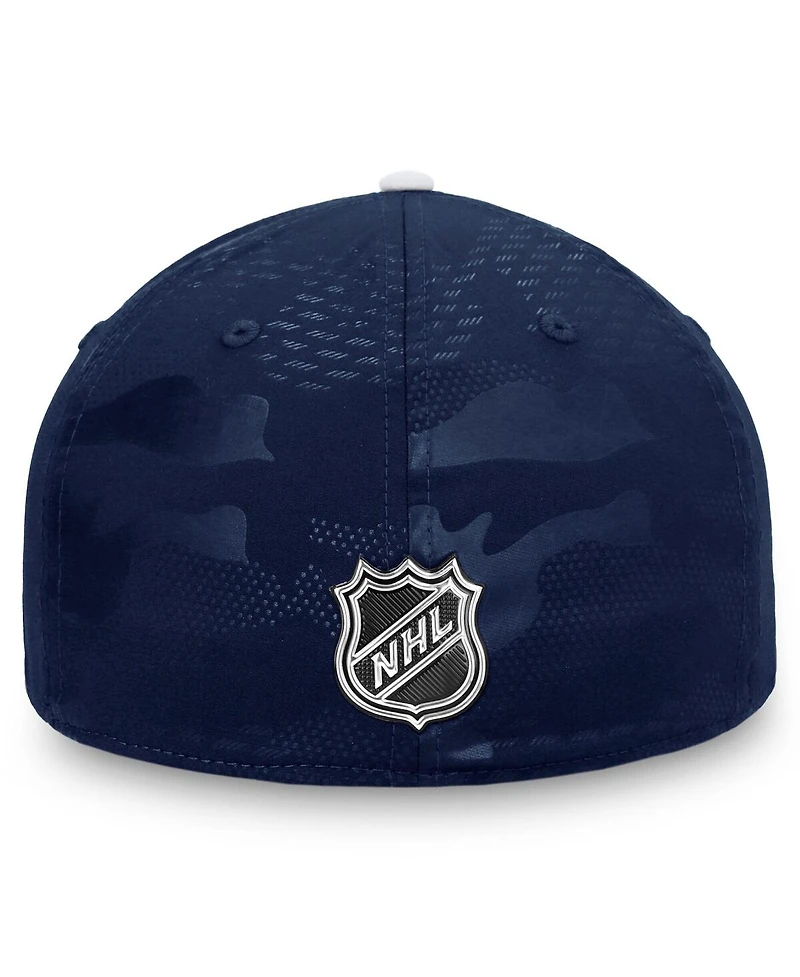 Fanatics Men's Deep Sea Blue/White Seattle Kraken Authentic Pro Locker Room Flex Hat