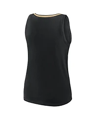 Logo Athletic Women's Black Vegas Golden Knights Stellar Win V-Neck Tank Top