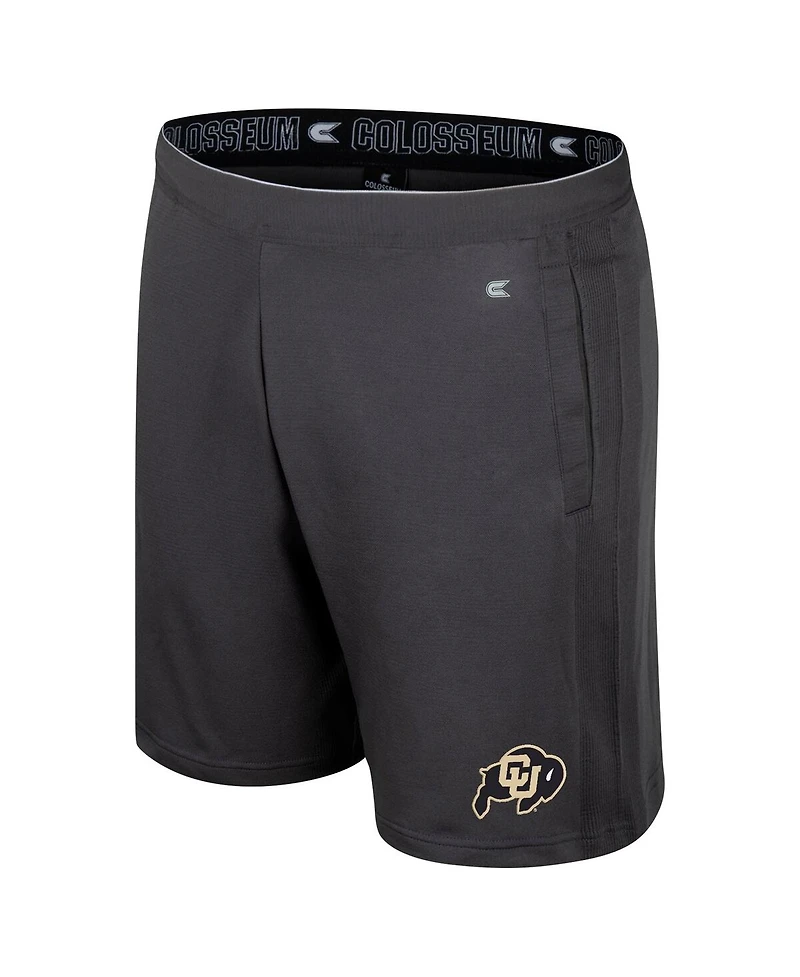 Colosseum Men's Charcoal Colorado Buffaloes Forget Shorts