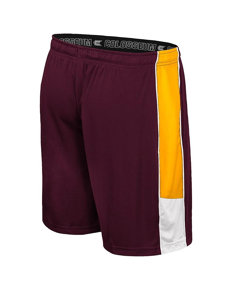 Colosseum Men's Maroon Arizona State Sun Devils Quantum Shorts
