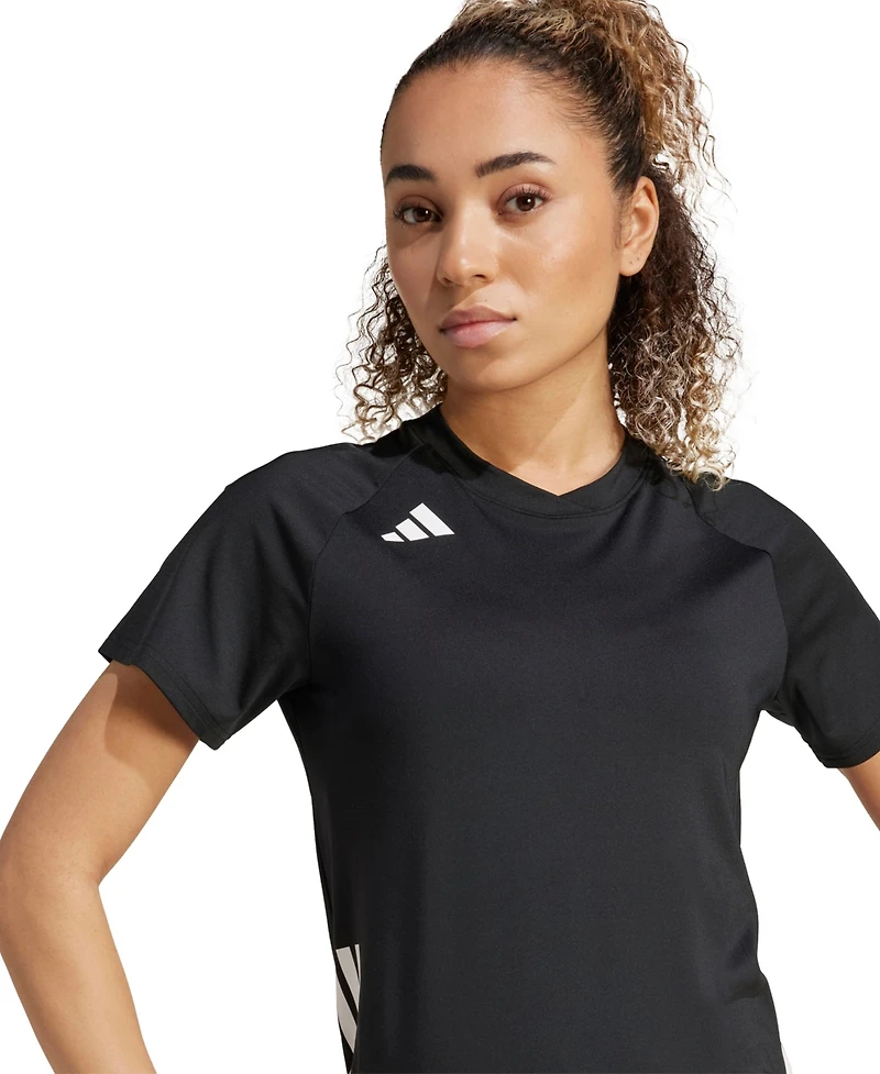 adidas Women's Hilo Short Sleeve Volleyball Jersey Training T Shirt