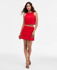 French Connection Azra Twill Double Breasted Top Azra Twill Mini Skirt