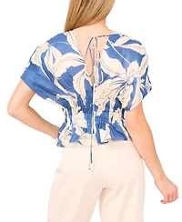 Parker Women's The Hallie Linen-Blend Pintucked Top