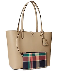 Lauren Ralph Large Reversible Extra-Large Tote Bag
