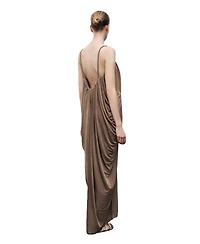 Nocturne Women's Draped Detailed Flowy Maxi Dress