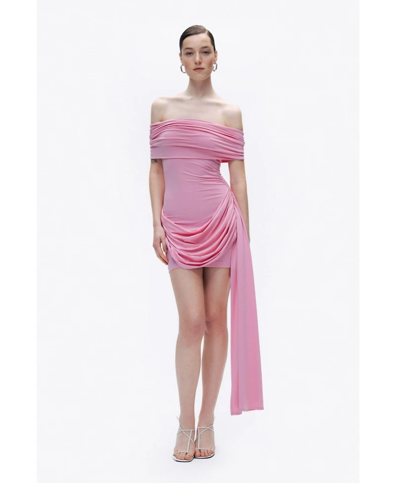 Nocturne Women's Off Shoulder Mini Dress