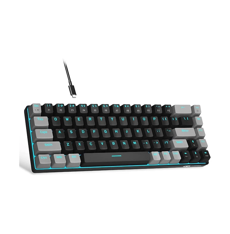 risokeys Portable 60% Mechanical Gaming Keyboard