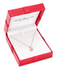 TruMiracle Diamond 18" Pendant Necklace (1/2 ct. t.w.) 14k White, Yellow, or Rose Gold