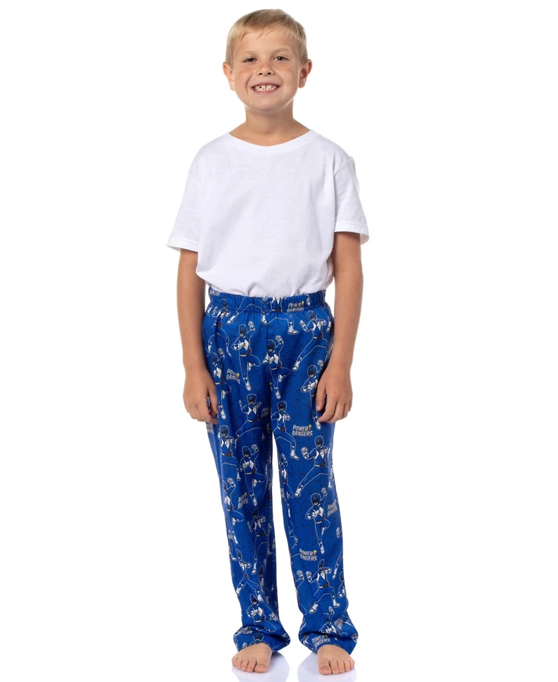 Power Rangers Boys Multiple Family Sleep Tossed Print Pajama Pants