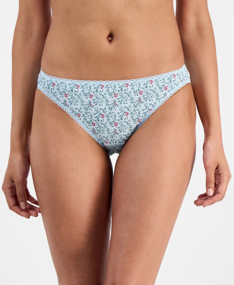 Charter Club Women's Everyday Cotton Bikini Underwear, Created for Macy's