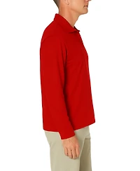 Galaxy By Harvic Men's Jump Start Modern Fit Polo Shirt