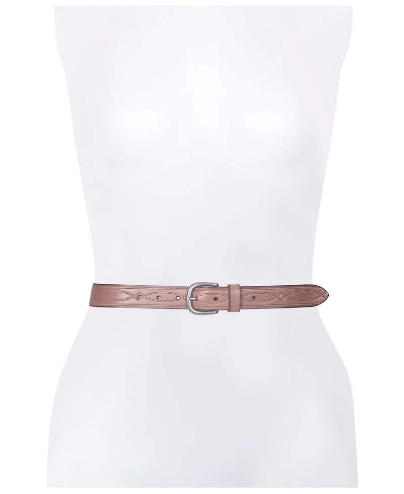 Frye Women's Western Embossing Belt