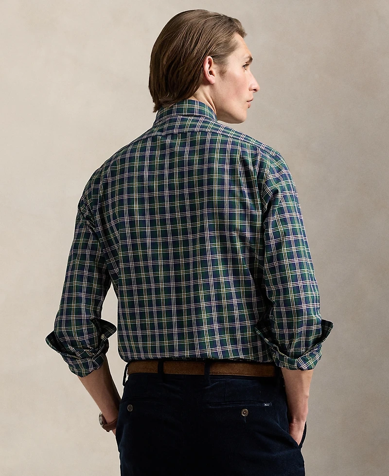 Polo Ralph Lauren Men's Classic-Fit Plaid Poplin Shirt