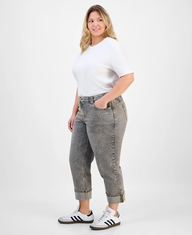 Democracy Trendy Plus AbSolution Boyfriend Pants