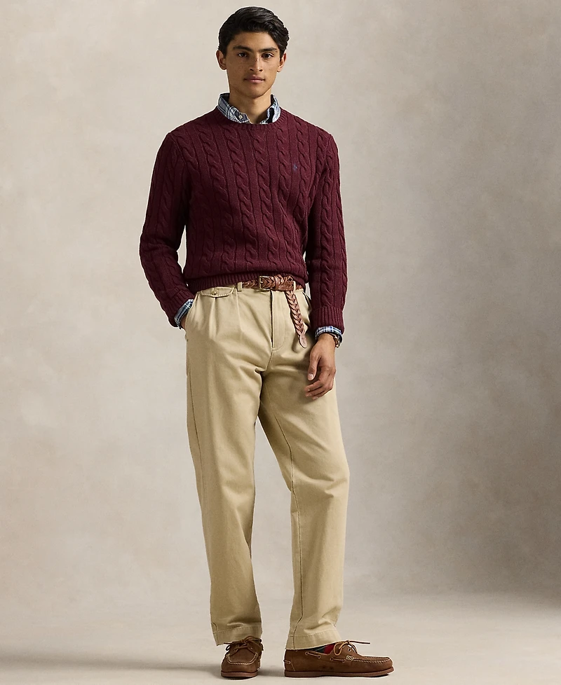 Polo Ralph Lauren Men's Cable-Knit Cotton Sweater