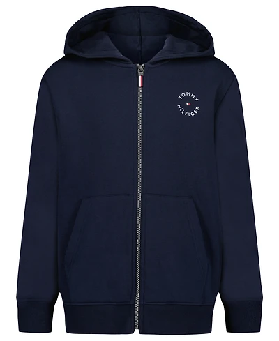 Tommy Hilfiger Big Boys Soft Essentials Full Zip Fleece Hoodie
