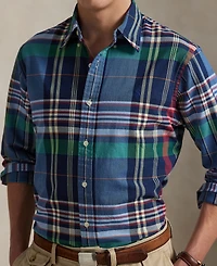 Polo Ralph Lauren Men's Classic-Fit Plaid Oxford Shirt