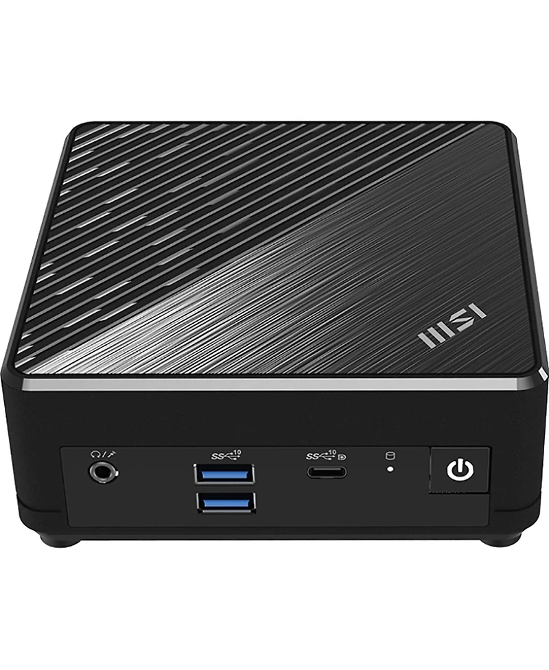 Msi Cubi N Adl-020BUS Mini Barebone Desktop Computer, Intel Celeron N100 1.8GHz, Ram, Storage and Os Not Included, Black