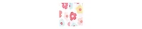 Hudson Baby Girls Cotton Dress and Cardigan Set, Cheerful Flower