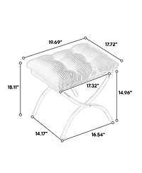 Mondawe Lounge Chair with Ottoman & Side Pocket