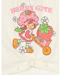 Strawberry Shortcake Toddler Girls Square Neck T-Shirt and Skirt Outfit Set