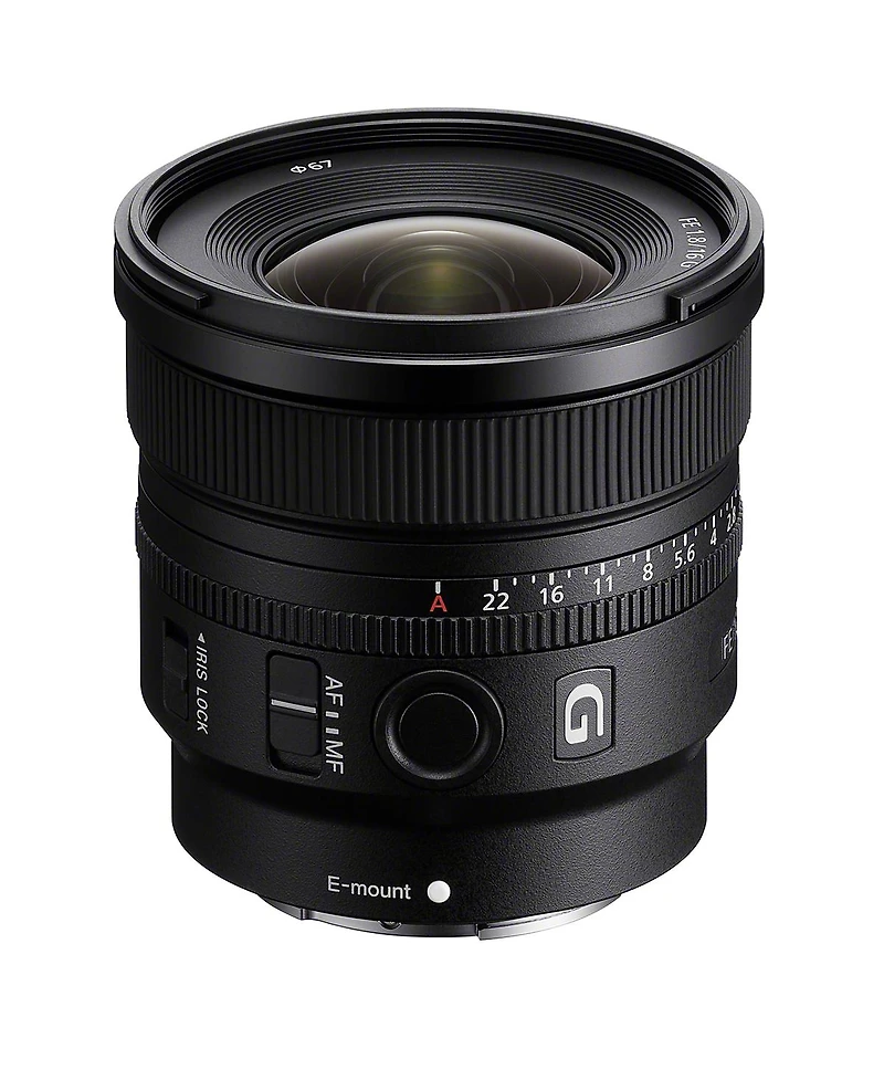 Sony Fe 16mm f/1.8 G Lens, Black
