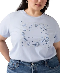 Levi's Plus Perfect Logo Cotton T-Shirt