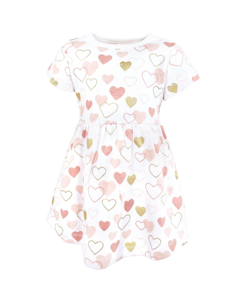 Hudson Baby Girls Twin Dress Pack