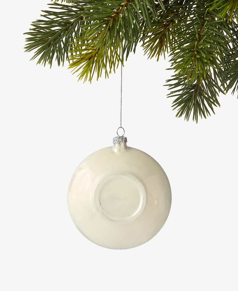 Holiday Lane Foodie Oyster Plate Ornament, Macy's Exclusive