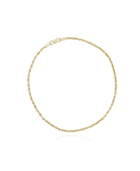 The Lovery Rope Chain Bracelet 2.5 millimeters 8 inches