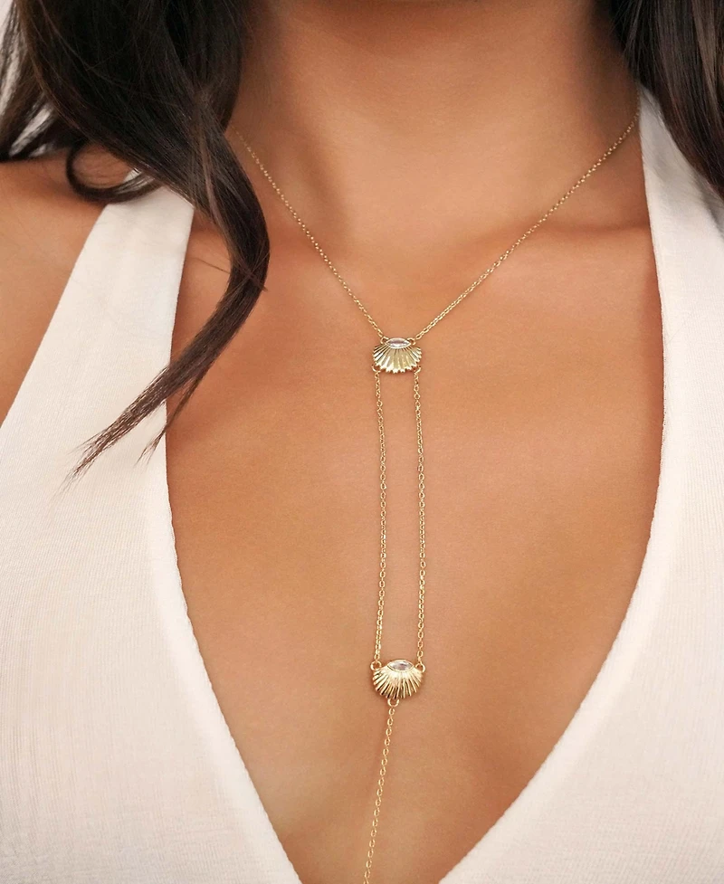 Ettika Dainty Shell Body Chain