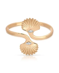 Ettika Santorini Shell Cuff Bracelet
