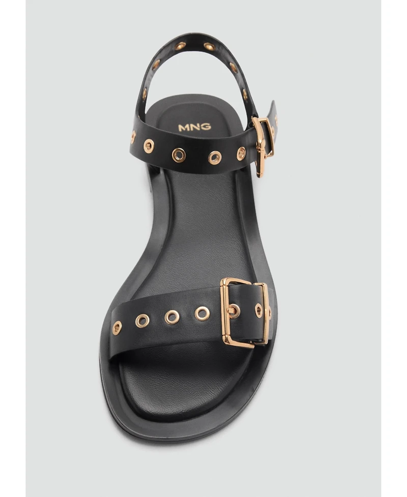 Mango Women's Die-Cut Straps Sandals