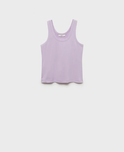 Mango Women's Cotton Strap Top