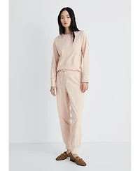 Mango Women's Soft Finish Cotton Pajama Pants
