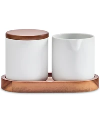 The Cellar Whiteware 4 Pc. Cream and Sugar Set, Exclusively at Macy's