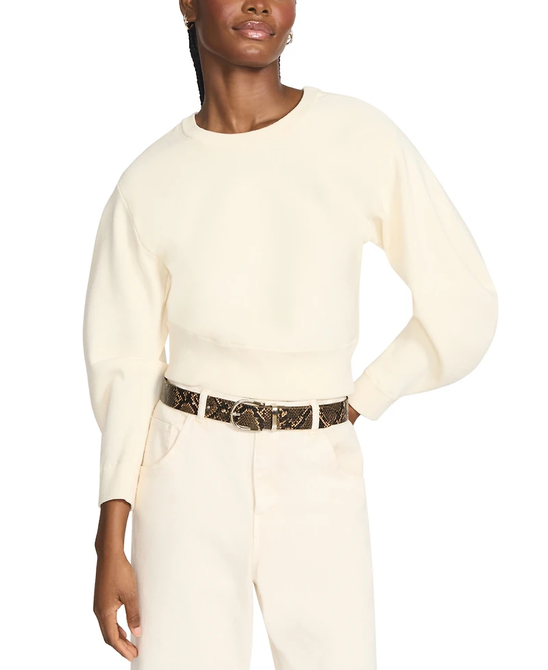 Steve Madden 1-3/10" Faux-Leather Belt, Set of 2