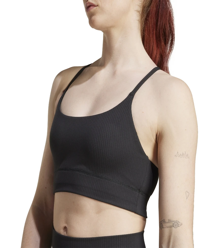 adidas Women's All Me Ribbed Training Bra