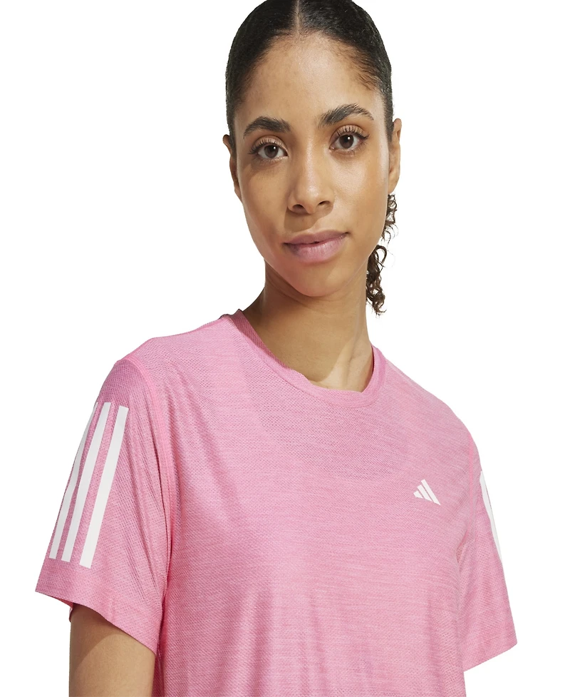 adidas Women's Own The Run Short-Sleeve Running Tee