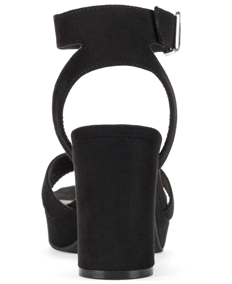 Style & Co Women's Shannonn Block-Heel Dress Sandals, Exclusively at Macy's