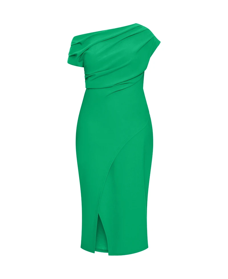 City Chic Plus Size Sassy Off Shoulder Dress