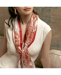 Toile - Long Silk Scarf for Women